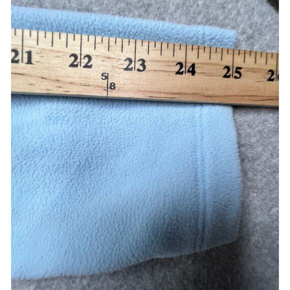 Under Armour Women's  XL Fleece 1/4 Zip Pullover Sweater Light Blue UA Logo - Picture 10 of 13